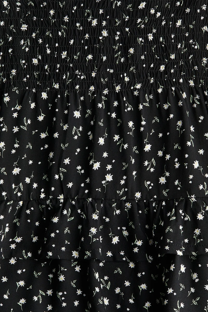 H&M Floral Smocked Dress